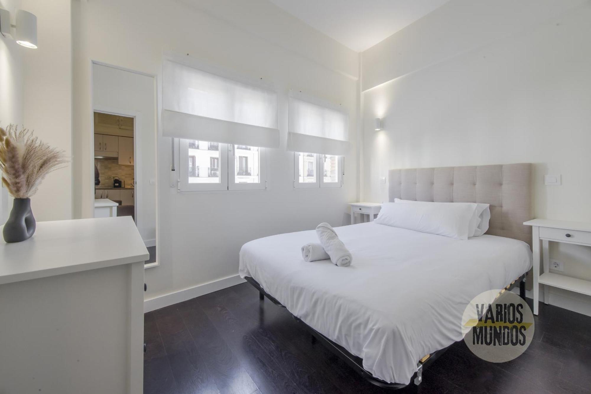 Appartement Confortable 3 Pax A 1 Min De Gran Via
